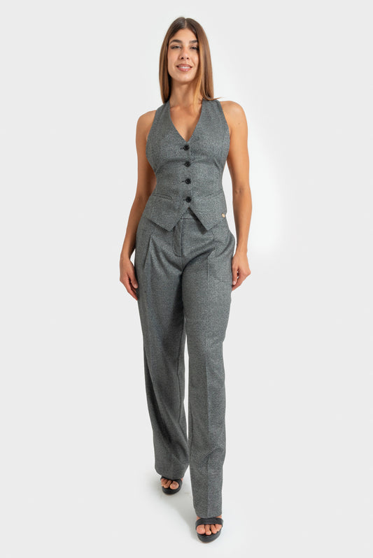 Pantalone Nero grigio OPIUM Milano - OPM-PN-422/EN54