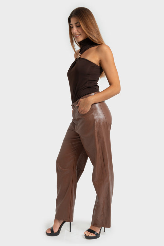 Pantalone Mocha mousse PHILIA LOFT - V01A0116