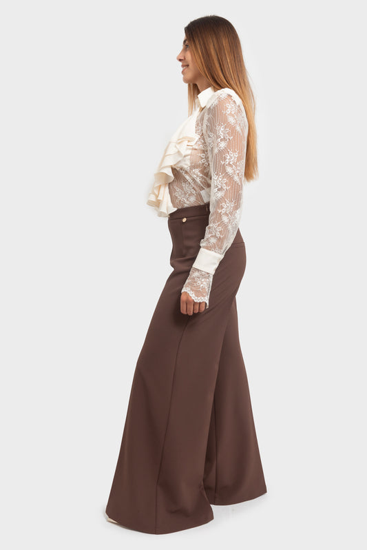 Pantalone Moka mousse OPIUM Milano - OPM-PN-426/EN57