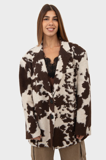 Giacca Ecru - brown MATISS - LMN-GC-LD3334