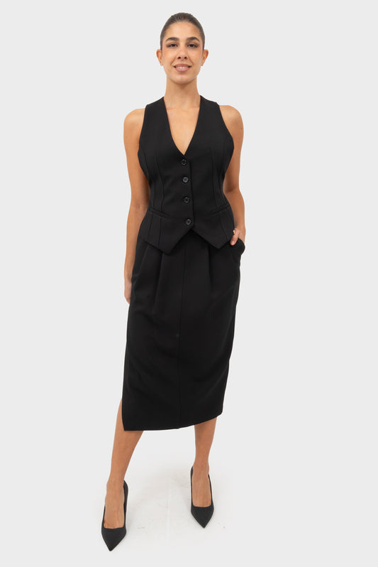 Gonna Nero OPIUM Milano - OPM-GN-407/STUP