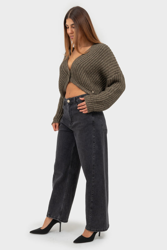 Jeans Grigio scuro OPIUM Milano - DFN-JN-8086