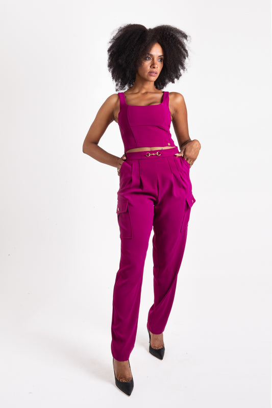 Pantalone Magenta OPIUM Milano - OPM-PN-380/EN55