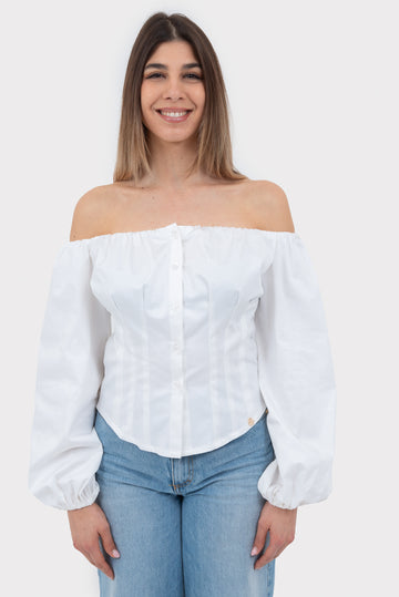 Camicia Bianco OPIUM Milano - OPM-CM-219/COTO