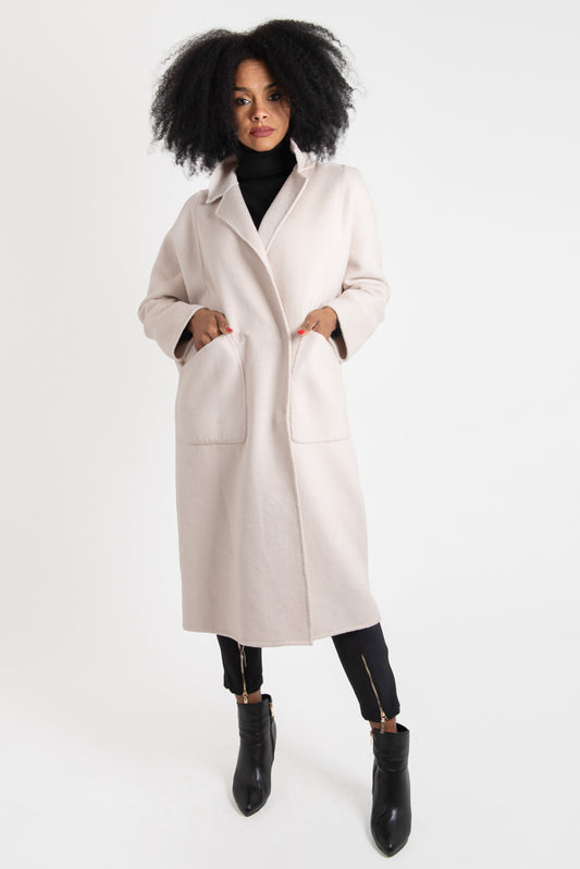 Cappotto Panna OPIUM Milano - GPL-CP-SW2241