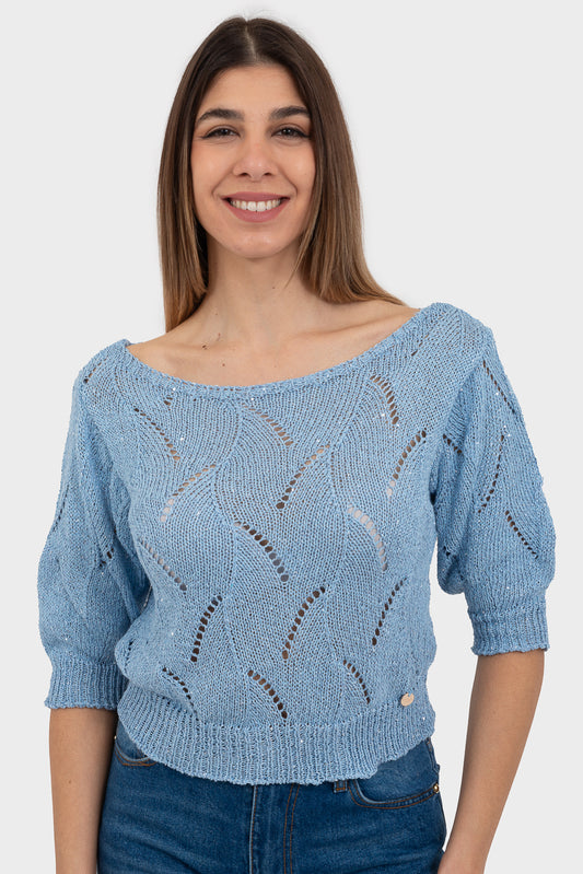 Maglia Azzurro OPIUM Milano - VCV-MG-IT2537