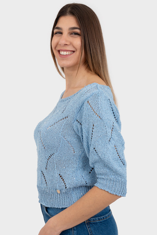 Maglia Azzurro OPIUM Milano - VCV-MG-IT2537
