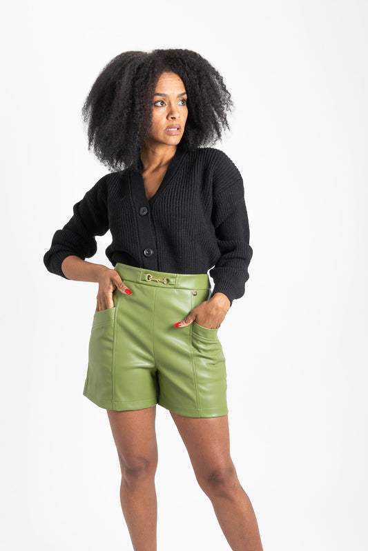 Shorts Verde oliva OPIUM Milano - OPM-PN-388/VICK