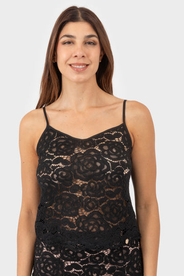Top Nero OPIUM Milano - OPM-TP-658/EN53