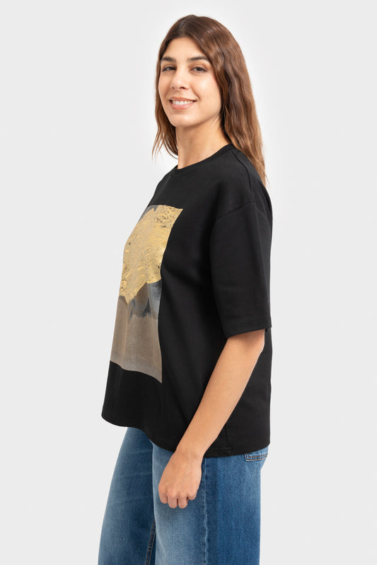 T-shirt Black MATISS - DGS-TS-KX8152