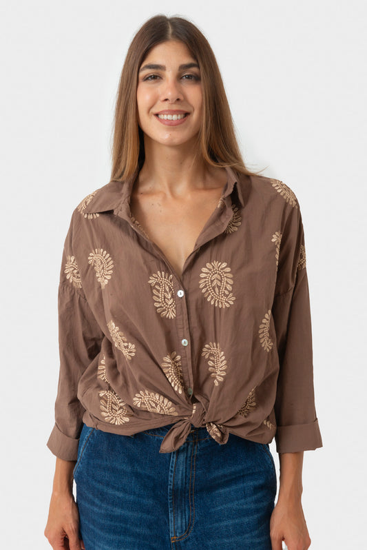 Camicia Cacao MATISS - GFF-CM-5110