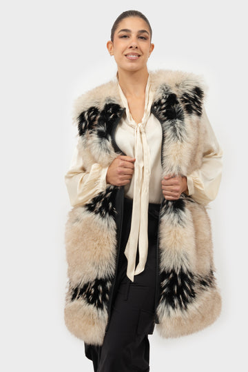 Gilet Off white MANILA GRACE - W5J-E004PU