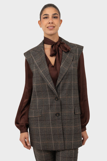 Gilet Caffe' MANILA GRACE - W5J-G137PQ