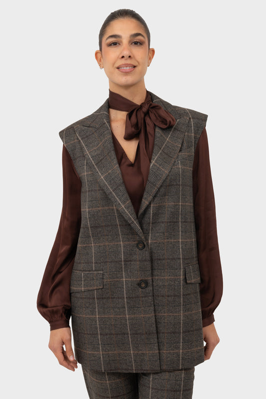 Gilet Caffe' MANILA GRACE - W5J-G137PQ