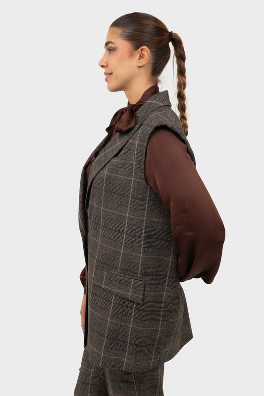 Gilet Caffe' MANILA GRACE - W5J-G137PQ