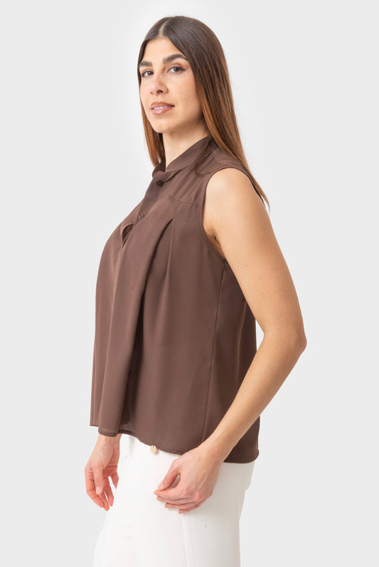 Camicia Mocha mousse OPIUM Milano