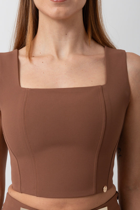 Top Caramello OPIUM Milano