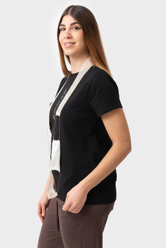 T-shirt Nero SoUVENIR