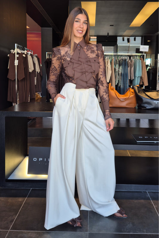 Pantalone Vaniglia OPIUM Milano