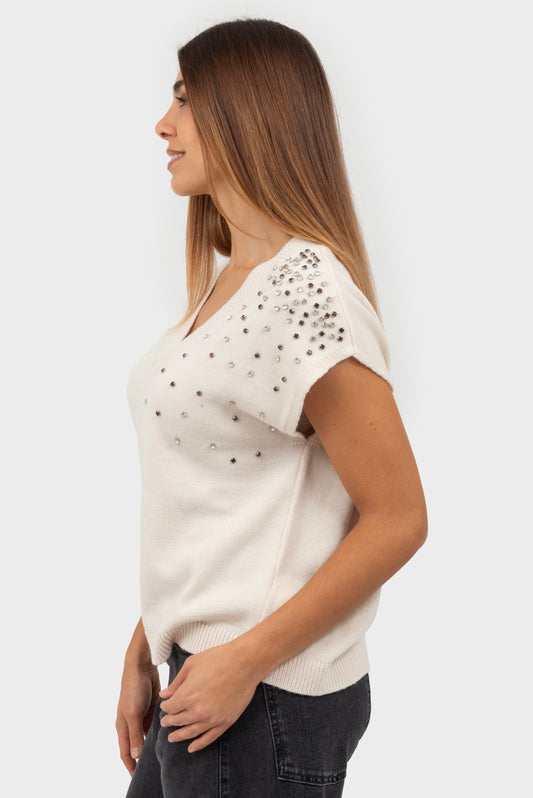 Gilet Panna PHILIA LOFT - L01O0169