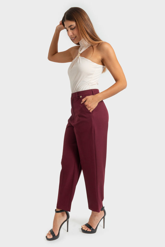 Pantalone Bordeaux PHILIA LOFT - M01N0076