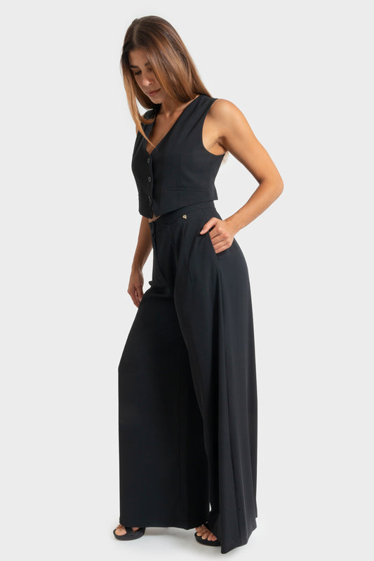 Pantalone Nero PHILIA LOFT - M01N0081