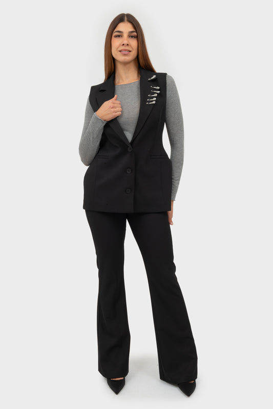 Pantalone Nero PHILIA LOFT - M01N0343