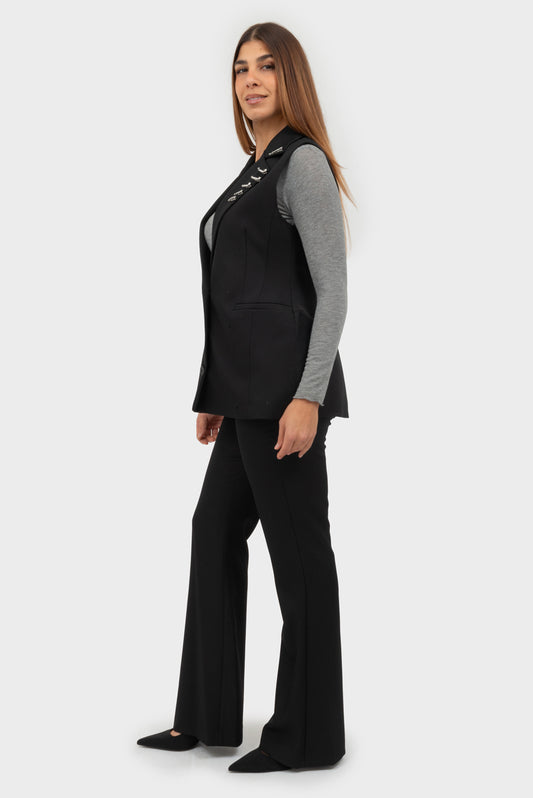 Pantalone Nero PHILIA LOFT - M01N0343