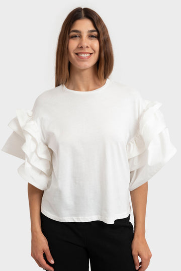 T-shirt Panna SoUVENIR - M37F1407