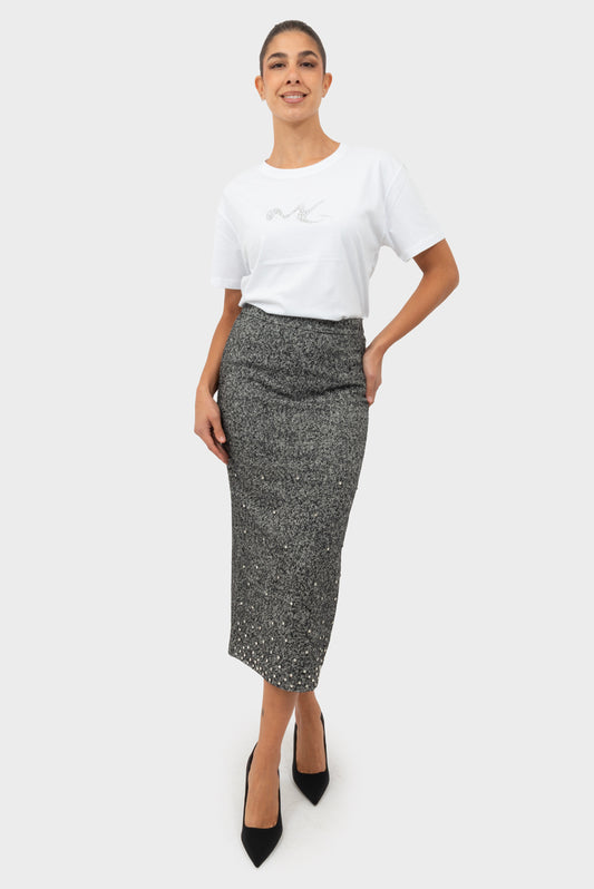 Gonna Nero MANILA GRACE - W5J-N151WT