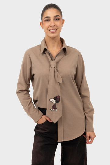 Camicia Tortora SoUVENIR - S38M1281