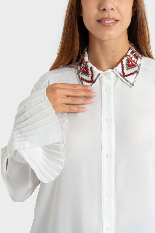 Camicia Panna SoUVENIR - T38R0153