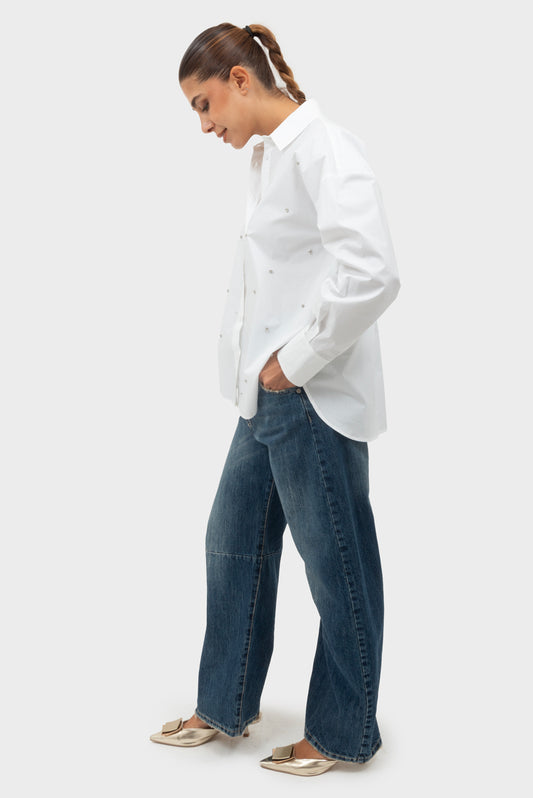 Jeans Stone washed PHILIA LOFT - V01O0043