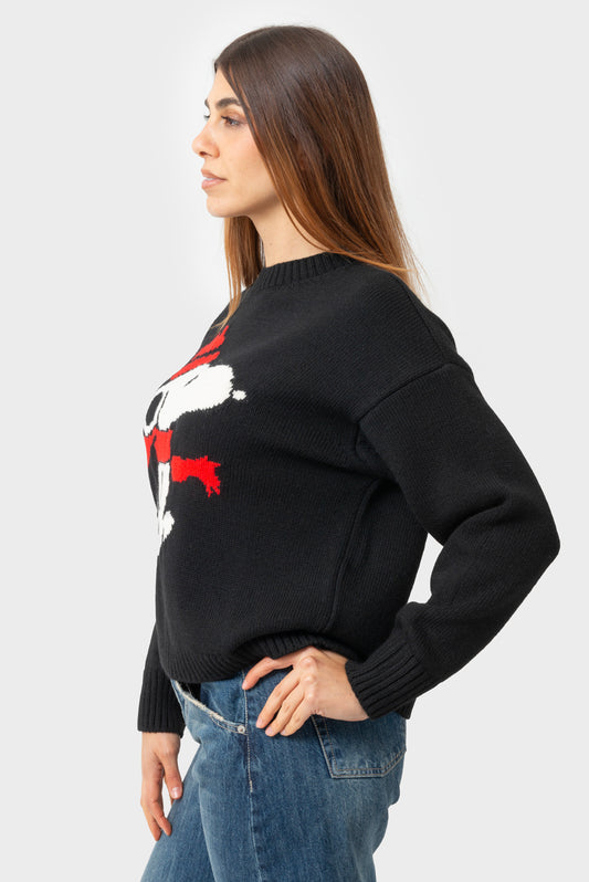 Maglia Nero TENSIONE IN - W5HMJ59A400SN