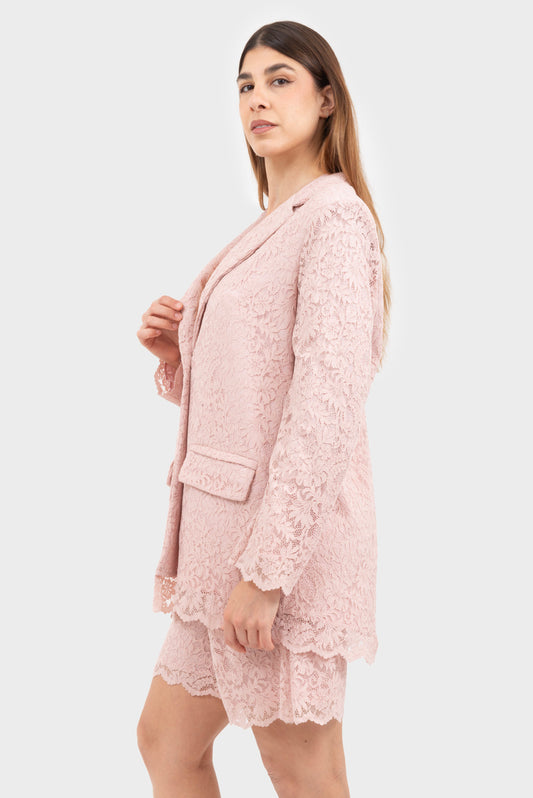 Set Giacca e Bermuda Rosa Souvenir