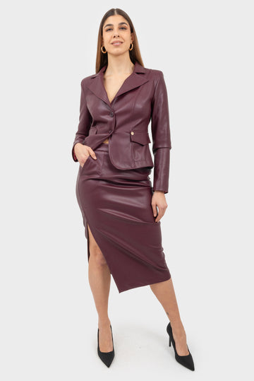 Gonna Rouge noir OPIUM Milano - OPM-GN-408/VICK