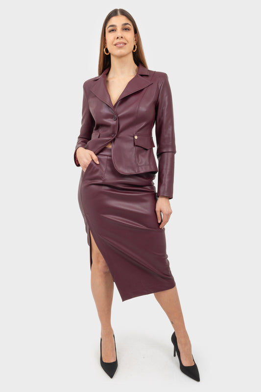 Gonna Rouge noir OPIUM Milano - OPM-GN-408/VICK