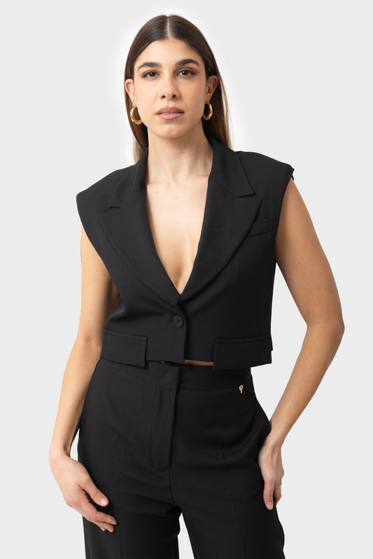 Set Gilet e Pantalone PHILIA LOFT | Nero